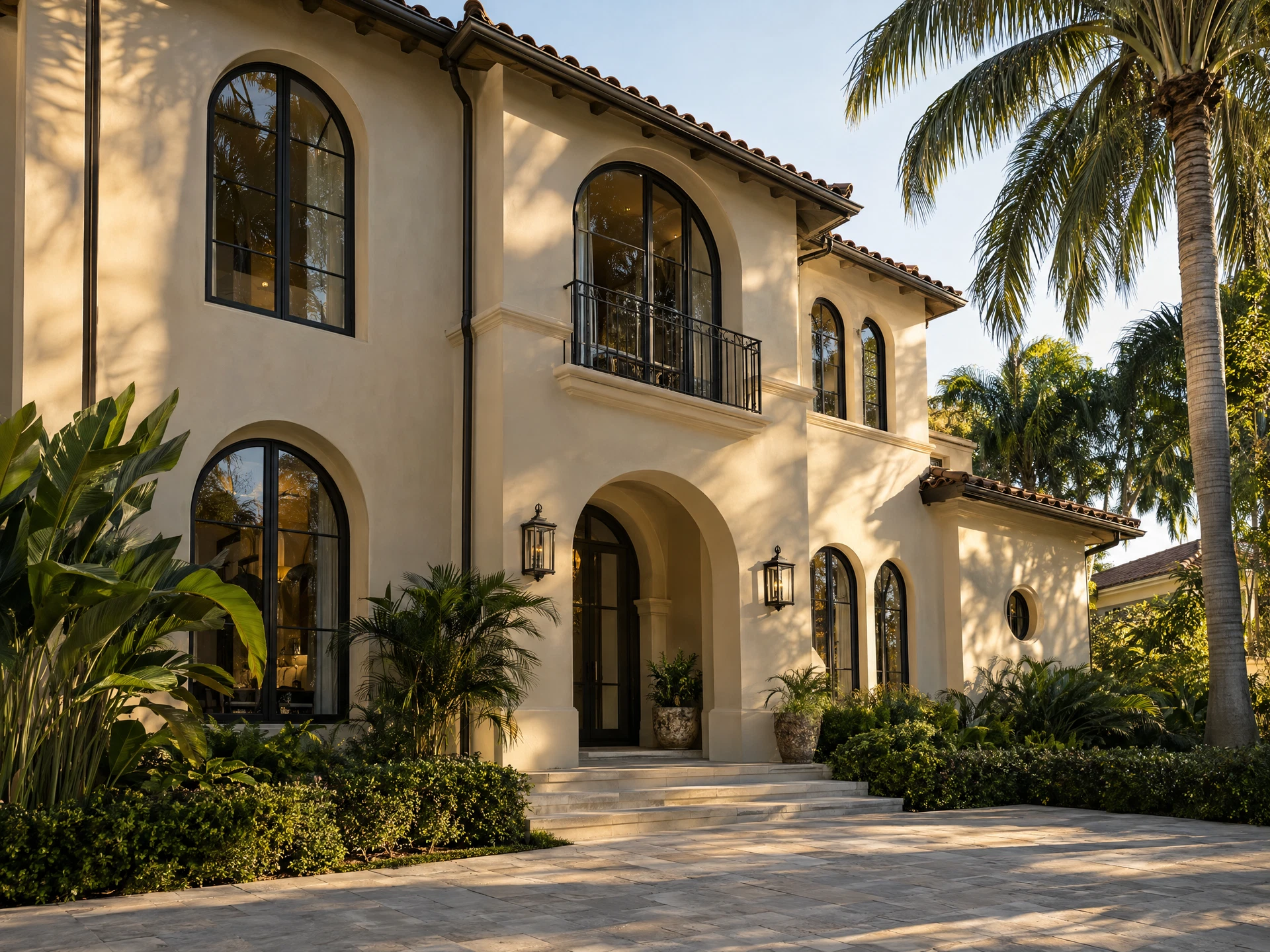 Stucco facades — representative image