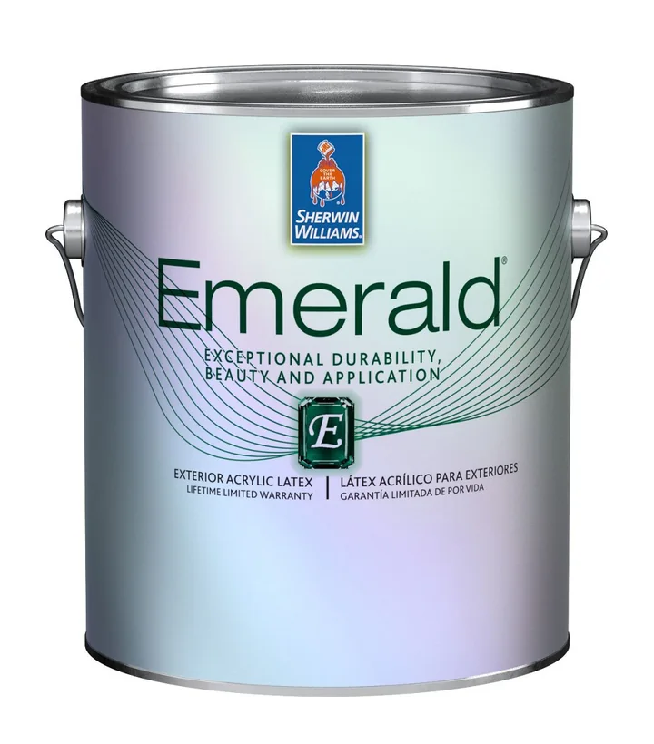 Emerald Exterior by Sherwin-Williams, gallon can