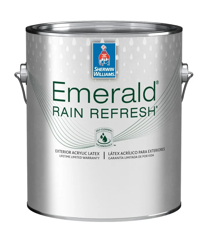 Emerald Rain Refresh by Sherwin-Williams, gallon can