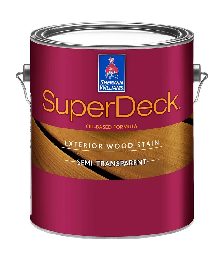 SuperDeck Semi-Transparent by Sherwin-Williams, gallon can