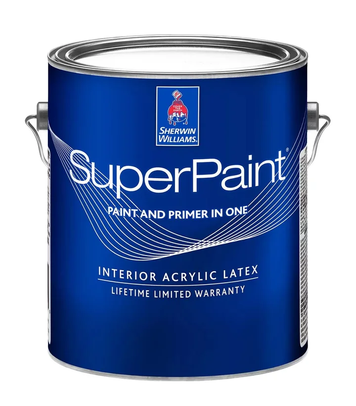 SuperPaint by Sherwin-Williams, gallon can